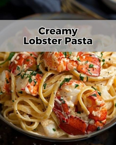 (1) Facebook Lobster Pasta Recipe, Seafood Delight, Lobster Pasta, Frozen Lobster, Chicken Skewer Recipe, Grilled Chicken Skewers, Creamy Parmesan Sauce, Fresh Lobster, Pasta Ingredients