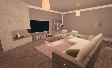 I posted this to help others with their bloxburg house:) Bloxburg Builds, Room Idea, Make Your, Make It Yourself, Living Room, Building