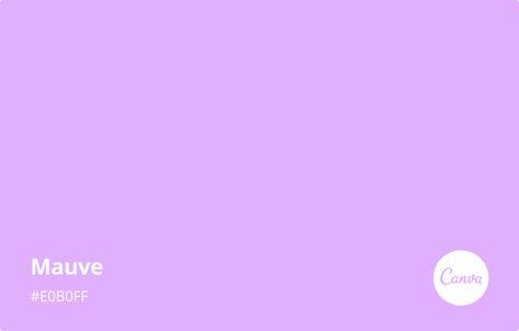 Mauve Meaning, Combinations and Hex Code - Canva Colors Canva Colors, Mallow Flower, Perfect Guy, Palette Design, Palette Inspiration, Hex Codes, Hex Color Codes, Color Meanings, Interior Paint Colors