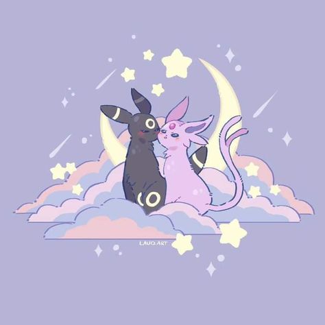 Umbreon Wallpaper, Umbreon And Espeon, Pokemon Stickers, Pokemon Eeveelutions, Eevee Evolutions, Pokemon Images, Pokemon Eevee, Pokemon Teams, Pony Drawing