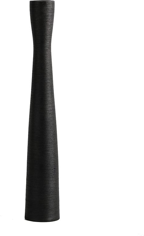 Amazon.com: AETVRNI Ceramic Vase - Black Vases for Decor,16'' Tall Floor Vase for Pampas Grass,Minimalism Style Flower Vase for Modern Decorative,for Entryway, Bookshelf,Fireplace Mantel,Shelf,Black 40cm : Everything Else Black Floor Vase, Floor Vases Decor, Vase For Pampas, Tall Floor Vases, Big Wall Decor, Long Vase, Artificial Floral Arrangements, Modern Minimalist Style, Rustic Wood Walls