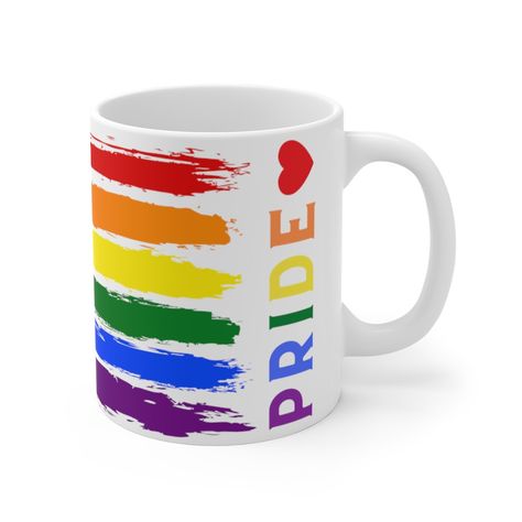 Pride Crafts, Pride Products, Sublimacion Ideas, Rainbow Coffee, Pride Stuff, Henderson Nv, Pride Rainbow, Pride Gifts, Craft Night