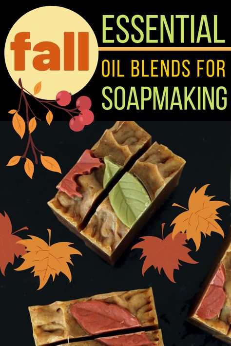 Hot Process Soap Recipes, Essential Oil Blends For Soap, Fall Soap Recipes, Fall Essential Oil Blends, Lovely Greens, Pumpkin Spice Soap, Eo Blends, Fall Essential Oils, Fall Soaps