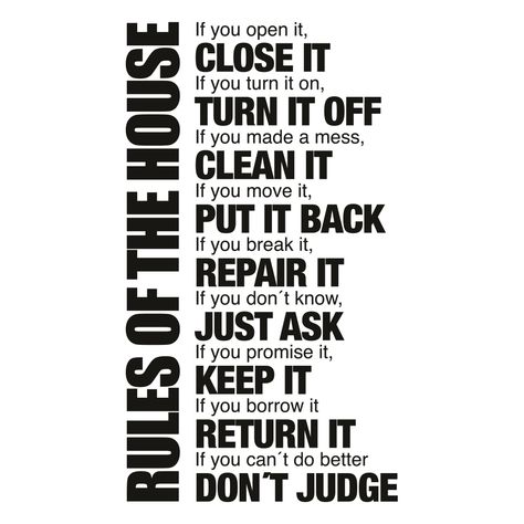 rules of the house House Rules Printable, Rules Of The House, Bathroom Wall Art Printables, Printable House, Betrayal Quotes, Sign Ideas, House Rules, About Women, You Promised