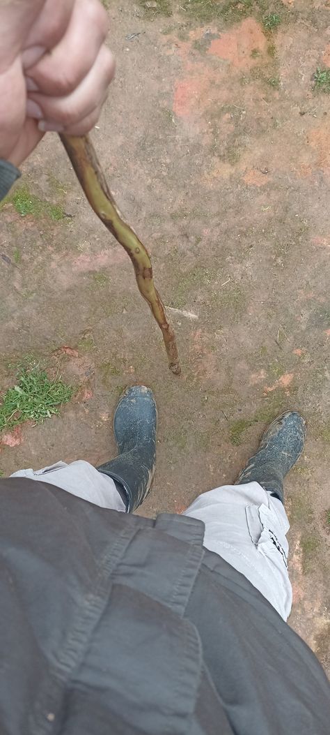 Día de campo con botas, día de trabajo.