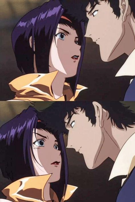 Cowboy Bebop Faye And Spike, Cowboy Bebop Spike X Faye, Cowboy Bepop Tatoos, Fae Valentine Cowboy Bebop, Cowboy Bebop Screencap, Spike X Faye Cowboy Bebop, Faye X Spike, Faye Valentine Wallpaper, Spike X Faye