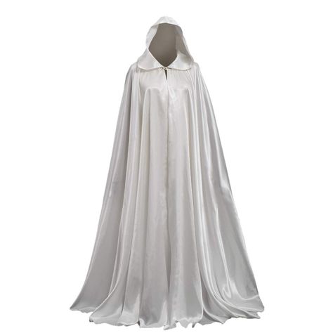 Cape For Wedding Dress, Wedding Dress Medieval, High Hairstyles, Medieval Cape, Witch Cloak, Bridal Cloak, White Cloak, Cloak Dress, Dress Medieval