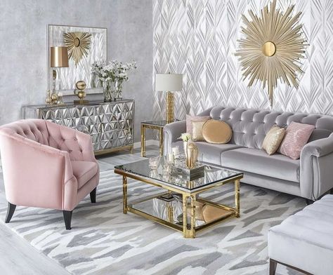 9+ Chic Flat Decor Ideas in Pastel Pink and Gray for a Soft Touch • 333+ Inspiring Lifestyle Ideas Blush And Grey Living Room, Pink And Grey Living Room, Grey And Pink Living Room, Flat Decor Ideas, Beauty Office, Blair House, Warm Grey Paint Colors, Warm Gray Paint, Light Grey Paint Colors