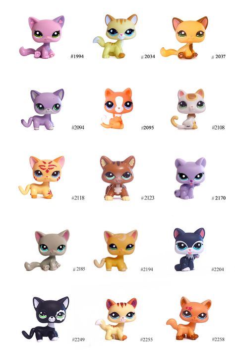 Each littlest pet shop animal has a number which makes them easier to find on ebay and on the web. Description from persiankitten2015.com. I searched for this on bing.com/images Lps Shorthair Cat, Lps Shorthair, Lps Accessories, Lps Cats, Custom Lps, Lps Toys, Lps Pets, Little Pet Shop Toys, Lps Littlest Pet Shop