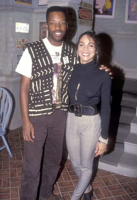 Whitley And Dwayne, Kadeem Hardison, Dwayne Wayne, Dwayne And Whitley, Whitley Gilbert, K C Undercover, 2000s Celebrities, Jasmine Guy, 90s 2000s Fashion