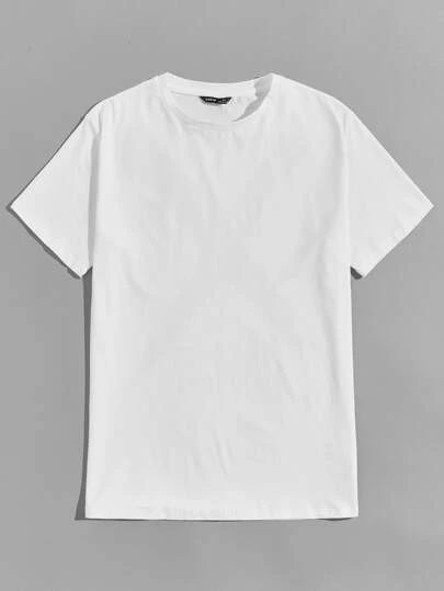 Zombie Clothes, Plain White Shirt, Plain White T Shirt, Tops Shein, Graphic Print Top, Tops Graphic, Shirt Template, Clothing Mockup, T Shirt Mockup