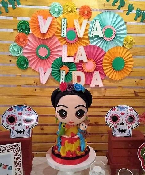 Mexico Birthday Party Ideas, Coco Bday Party Ideas, Frida Kahlo Party Ideas, Frida Birthday Party Ideas, Frida Theme Party Ideas, Frida Khalo Theme Party Mexican Fiesta, Frida Kahlo Birthday Theme, Frida Kahlo Birthday Party Ideas, Frida Kahlo Cake