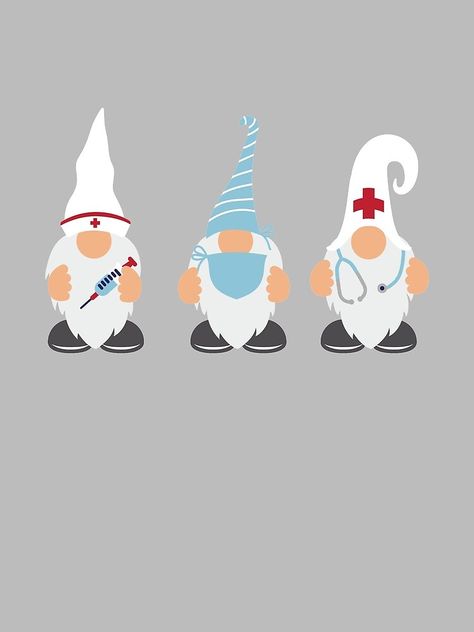 Gnome Tattoos, Doctor Gnome, Gnome Nurse, Gnome Svg, Cute Nurse, Medical Art, Drawstring Bag Designs, Drawstring Bag, Bag Sale