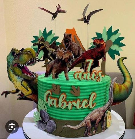 Kit Digital, Ben 10, Jurassic Park, Dragon Ball, Pastel, Cake, Art