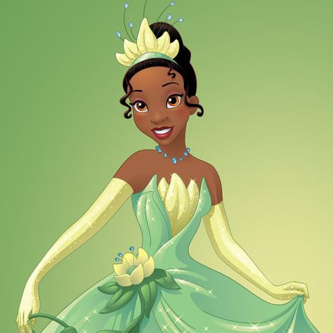 Princesa Tiana Disney, Princess Tiana Birthday Party, Black Disney Princess, Tiana Disney, Princesa Tiana, Disney Princess Tiana, Frog Princess, Animation Disney, Princess Movies