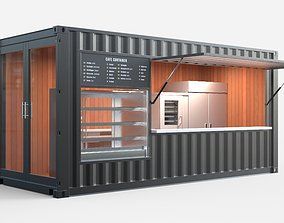 Cafe container 3D Models | CGTrader Shipping Container Restaurant, Shipping Container Cafe, Container Coffee Shop, Sweet Pot, Business House, Mobile Restaurant, Mobile Cafe, Company Ideas, Container Restaurant