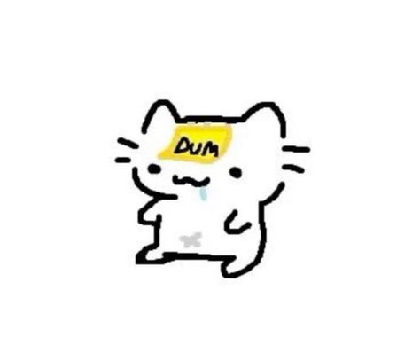 Cute Cat Aesthetic, Silly Cars, Aesthetic Funny, Chibi Cat, Goofy Drawing, Cat Drawings, Cute Cat Drawing, Cat Doodle, Kitty Drawing