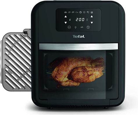 Tefal Air Fryer, Large Air Fryer, Rotisserie Grill, Crispy Chips, Air Fryer Oven, Mini Oven, Dehydrated Fruit, Broiled Fish, Grill Plate