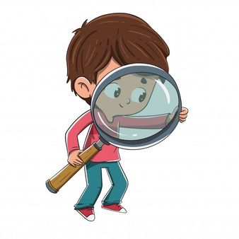 Kids Cartoon Characters, Cartoon Clip, Kids Background, Kids Clipart, School Pictures, Science Center, Art Drawings For Kids, Cartoon Pics, Magnifying Glass