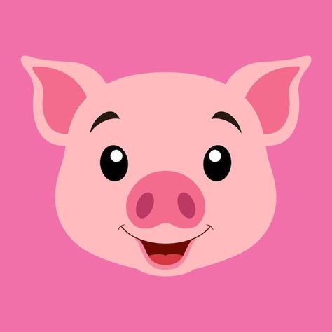 Una cara de cerdo rosa sobre un fondo ro... | Premium Vector #Freepik #vector #cerdo-animal #cerdo-granja #cerdo #cerdito Rosa Vector, Animal Costumes For Kids, Birthday Cake Topper Printable, Animal Costumes, Class Activities, Little Pigs, Kids Costumes, Premium Vector, Baby Shower