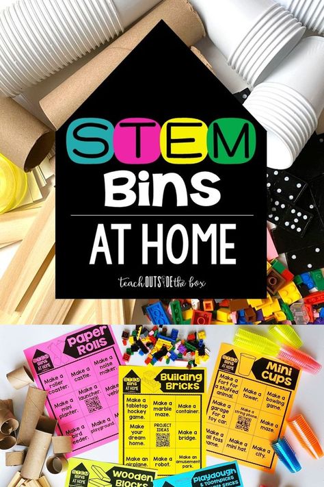 Stem Prek, Stem Bins, Engineering Challenges, Stem Boxes, Elementary Stem, Stem Centers, Stem Activities For Kids, Elementary Stem Activities, Steam Challenges