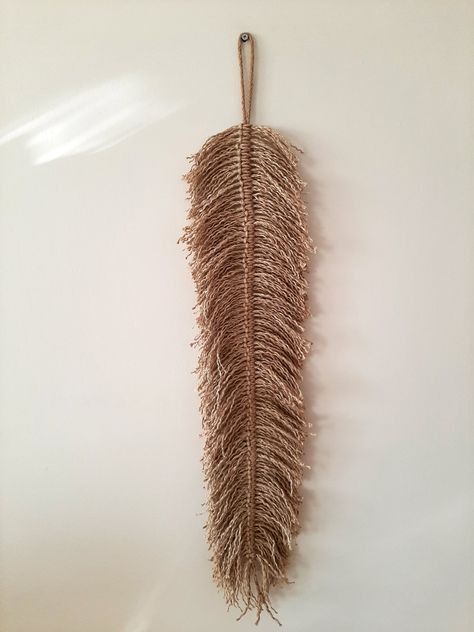 Excited to share the latest addition to my #etsy shop: DeepB Jute Boho Feather - Boho Leaf Wall Decor - Bohemian Wall Hanging Macrame - Jute Wall Decor - Jute Leaf https://etsy.me/3GsX2iw #entryway #bohemianeclectic #jute #jutewall #jutefeather #juteleaf #jutewalldecor Rafia Wall Hanging, Jute Wall Hanging Diy, Jute Wall Decor, Jute Wall Art, Jute Wall Hanging, Leaf Wall Decor, Wall Decor Bohemian, Jute Macrame, Artsy Ideas