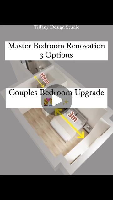 Tiffany design studio💎 on Instagram: "Couples Bedroom Renovation 👩‍❤️‍👨💎✨ 🛌 
•
•
•
#tiffanydesignstudio #couplesbedroom #bedroomrenovation" Instagram Couples, Bedroom Renovation, Design Studio, Bedroom, On Instagram, Instagram, Design