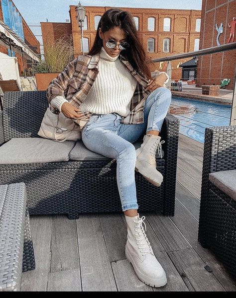 Outfit Botas, Mode Inspo, Autumn Outfit, Outfit Inspo Fall, Fall Fashion Outfits, Winter Fashion Outfits, Looks Vintage, Fall Winter Outfits, Outfits Casuales