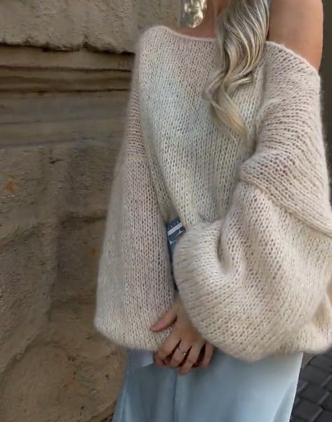 #Alpaca with Silk Knit Sweater, Airy Jumper, Alpaca Knitted Clothes Womens Pullover Sweaters, Bridal Sweater, Knit Items, Knitted Clothes, Suri Alpaca, Alpaca Sweater, Knit Alpaca, Alpaca Yarn, Silk Knit