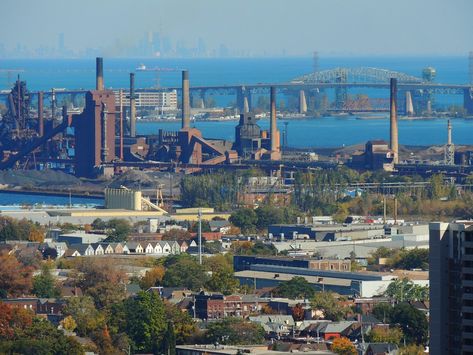 "The Hammer" .... Hamilton, Ontario, Canada | .... Nicknamed… | Flickr Canada Aesthetic, Hamilton Canada, Airport Limo Service, Welfare State, Hamilton Ontario, Ontario Canada, San Francisco Skyline, Paris Skyline, Ontario