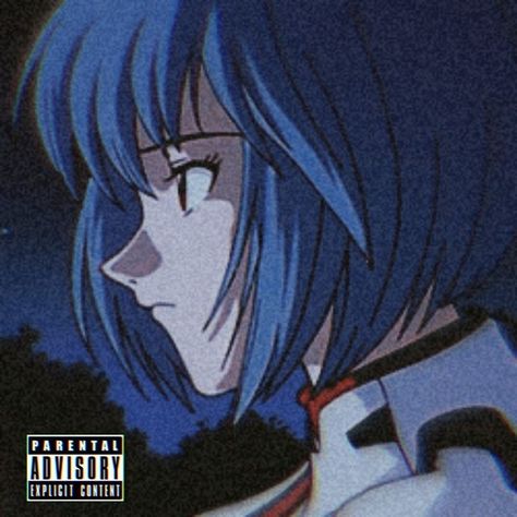 Anime Album Cover Art, Evangelion Album Cover, Anime Album Cover Aesthetic, Album Covers Anime, Anime Album Cover, Evangelion Shinji, Jdm Wallpaper, Neon Evangelion, Rei Ayanami