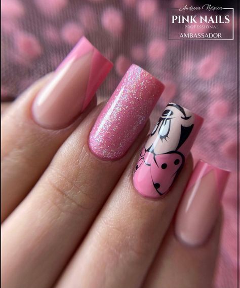 Bubble Nails, Boutique Nails, Brown Acrylic Nails, Nail Art Disney, Cute Gel Nails, Fancy Nails, Nude Nails, Trendy Nails, Swag Nails