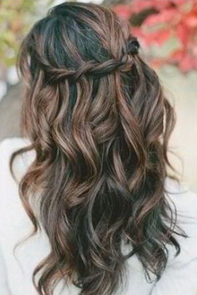 Caramel Highlights, Wavy Hair, Brown Hair, The Back, Caramel, Highlights, Hairstyles, Hair, Color