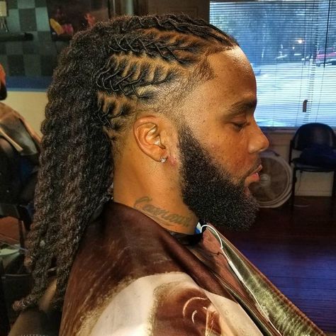 Male Locs, Men Dreads, Style Locs, Mens Dreadlock Styles, Cornrow Styles For Men, Dreadlocks Styles, Dread Hairstyles For Men, Dread Styles, Long Dreads