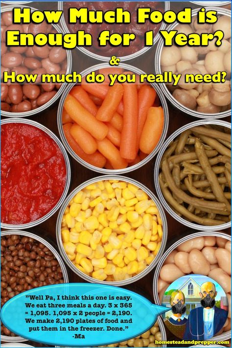 Stocking up on your favorite foods is something preppers do. It is satisfying to fill your shelves with cans of meat, fruits and veggies that will keep your family fed, happy and healthy when there are no grocery stores to head to when you are hungry. So, How much food is enough for 1 year? 1 Year Of Food Storage, How Much Food To Store For A Year, 1 Year Food Storage Family Of 4, Food Supply List, 6 Month Emergency Food Supply List, 1 Year Emergency Food Supply List, 3 Month Emergency Food Supply List, Best Long Term Food Storage, Best Foods To Stockpile For An Emergency
