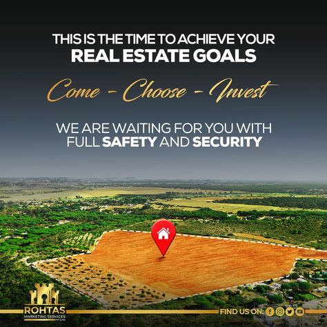 Open Plots For Sale, Real Estate Pictures, Real Estate Business Plan, Real Estate Banner, Inmobiliaria Ideas, Life Of Luxury, Real Estate Advertising, Community Projects, Real Estate Marketing Design