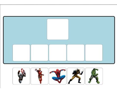 Token board- 5 tokens- superhero Aba Materials, Token Boards, Token Economy, Behavior Charts, Token Board, Aba Therapy, Behaviour Chart, Behavior Management, Teacher Stuff