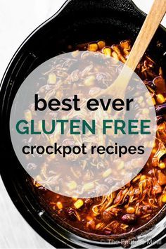 Gluten Free Crockpot Recipes, Gluten Free Crockpot, Gluten Free Potluck, Gluten Free Slow Cooker Recipes, Healthy Gluten Free Dinner Recipes, Gluten Free Crock Pot Recipes, Celiac Recipes, Gluten Free Chicken Recipes, Gluten Free Dinner Easy