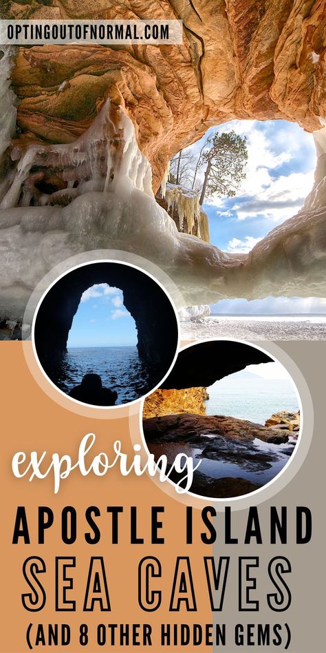 Visit Apostle Island in Wisconsin Apostle Islands Wisconsin, Vacation Bucket List, Rv Travel Destinations, Exploring Wisconsin, Apostle Islands, Fall Vacation, Midwest Travel, Wisconsin Travel, Canada Road Trip