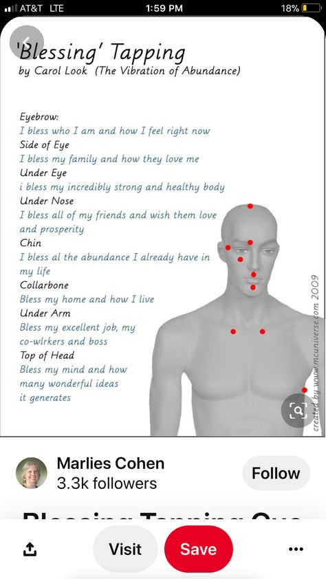 The Body Code, Etf Tapping, Tapping Meditation, Body Tapping, Tapping Technique, Eft Script, Tapping Points, Eft Technique, Eft Couples Therapy