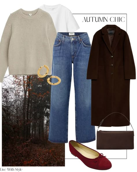 Brunch Autumn Outfit, Chic London Outfits, Autumn Style Outfits, Fall Outfits Over 50 For Women, Autumn Outfits Work, Winter Chic Outfits, Fall Outfits Chic, Chic Outfits Winter, Autumn Winter Outfits