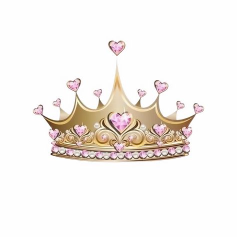 Princess Crown Png, Pastel Rapunzel, Tiara Png, Tiara Drawing, Watermelon Clipart, Crown Frames, Crown Png, Baby Shower Favors Diy, Disney Princess Birthday Party