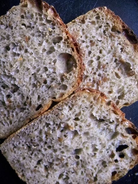 3 Grain Sprouted White Sourdough with Sprouts Added In | The Fresh Loaf Barley Bread Recipe, Sourdough Rye, Whole Wheat Sourdough, Pain Au Levain, Barley Flour, Rye Flour, Spelt Flour, Malted Barley, Flour Recipes