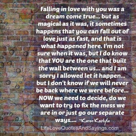 Out Of Love Quotes, Falling Out Of Love Quotes, Fallen Out Of Love, Relationship Poems, You're The One, Falling Out Of Love, Out Of Love, Wounded Warrior, Stuff And Thangs