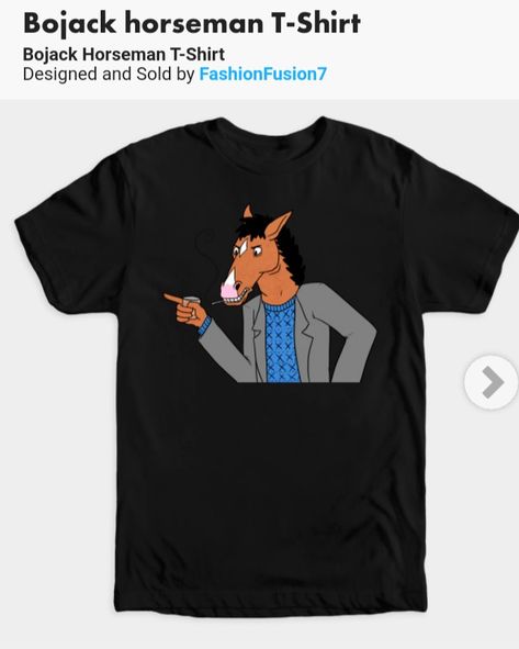 Bojack horseman t shirt Bojack Horseman, Shirt Designs, Tshirt Designs, T Shirts, T Shirt, Design