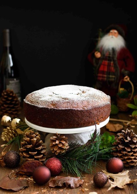 Christmas Fruit Cake / Kerala Style Plum Cake - Pepper Delight Alcohol Soaked Fruit, White Christmas Cake, Alcoholic Party, Bubble Room, Fruit Cake Recipe Christmas, Christmas Cake Recipe, Christmas Fruit Cake, Cake Preparation, Cake Light