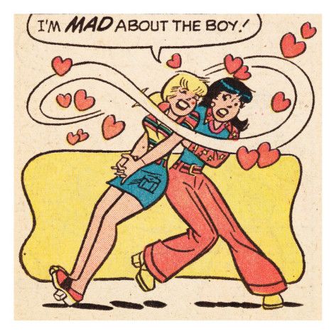 Betty & Veronica Archie Comics Riverdale, Archie And Betty, Betty And Veronica, Vintage Pop Art, Pop Art Comic, Retro Comic, Comics Girl, Archie Comics, Comic Panels