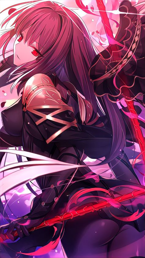 Scathach Fate, Fate Stay Night Anime, Fate Anime Series, Cool Anime Pictures, Fate Stay Night, Dark Anime, Anime Kawaii, Cute Anime Character, Anime Images