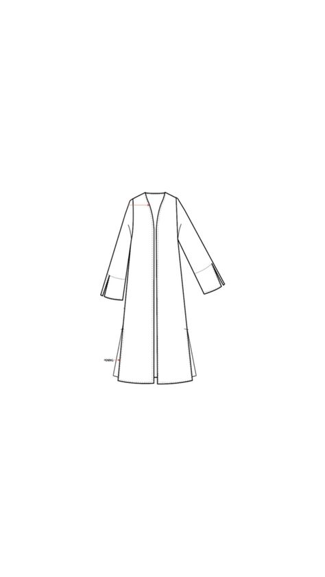 Abaya Template, Abaya Illustration Drawing, Abaya Sketch Design, Abaya Illustration, Abaya Designs Pattern, Abaya Logo, Mannequin Drawing, Abaya Shop, Abaya Pattern