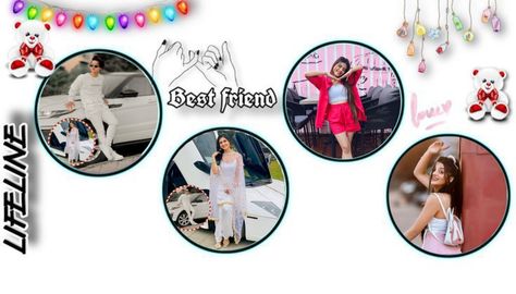 Friends Frame Wallpaper, Sharechat Back Dp Frame Best Friend, Bff Dp, Friend Dpz, Sharechat Dp, Besties Dp Profile Pictures, Dp Frame, Back Dp, Frames Design Graphic